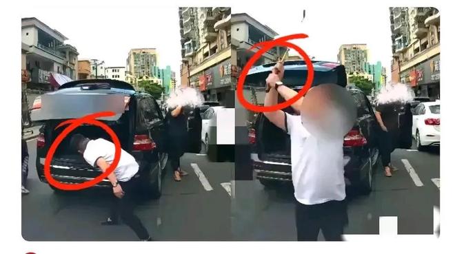 车砸车后续警方回应：双方都认可处理结果AG真人娱乐网址最新！东莞奔驰司机别(图8)